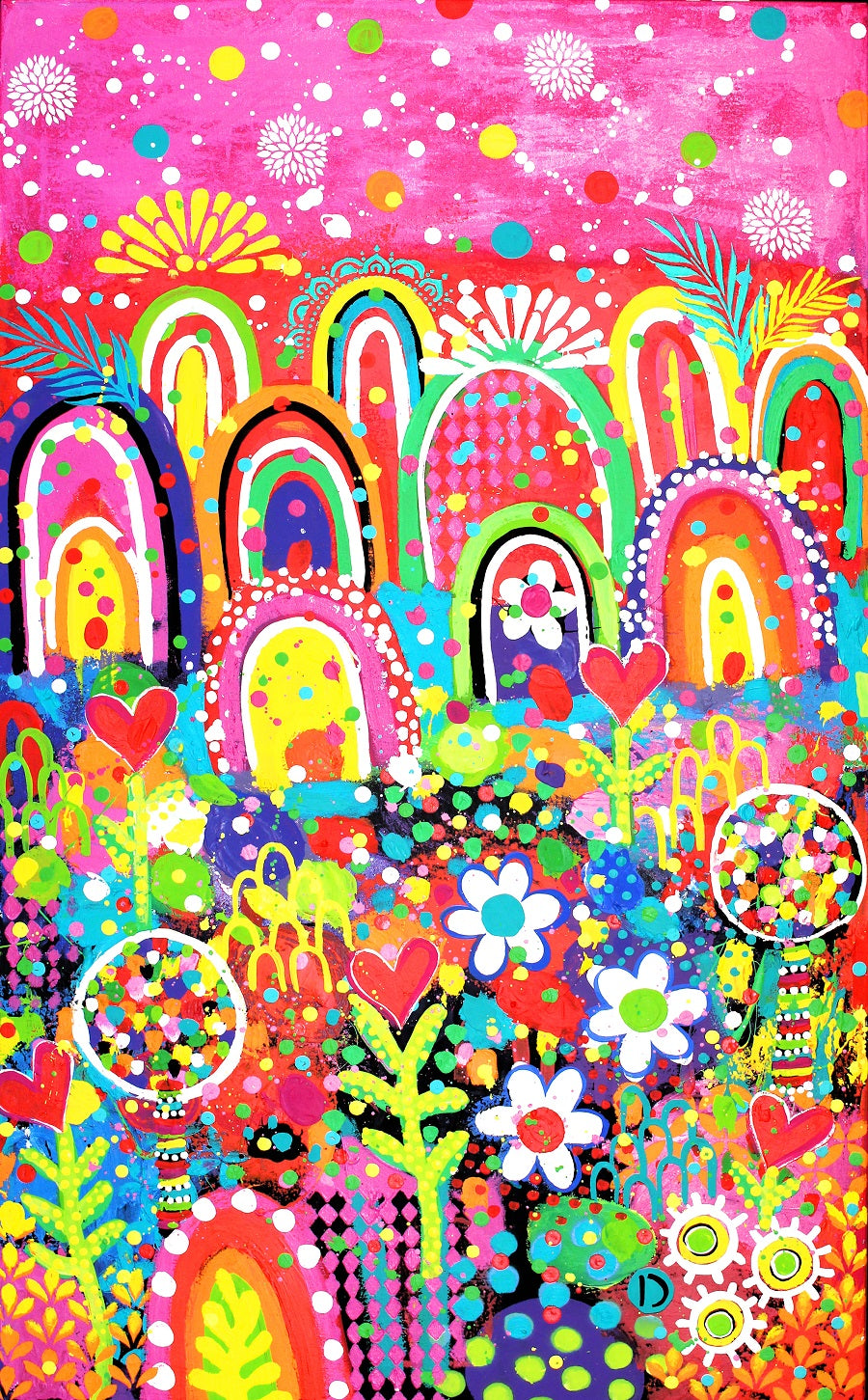 Original Painting - Hobbits Hamlet