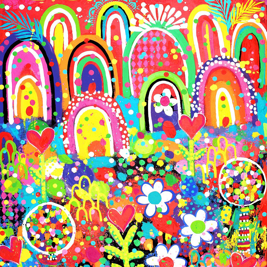 Original Painting - Hobbits Hamlet