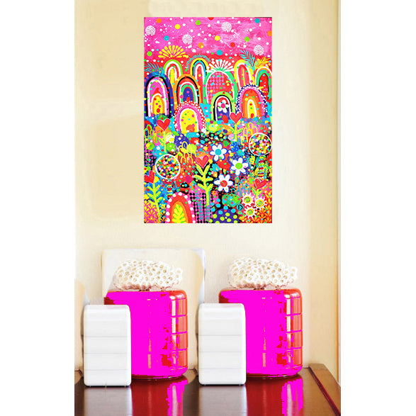 Original Painting - Hobbits Hamlet