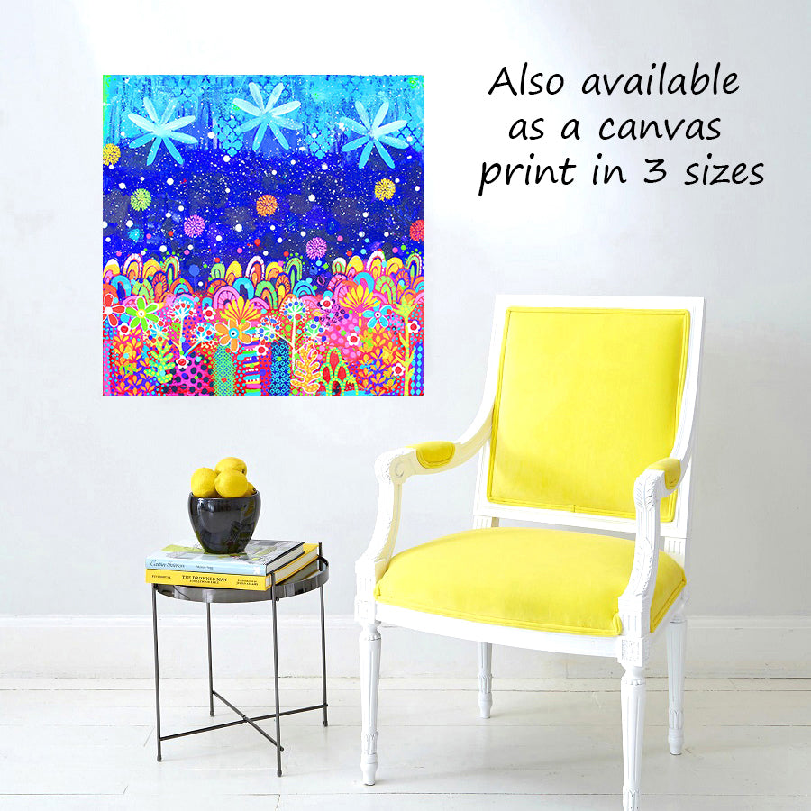 Canvas Wall Art - Star Clouds