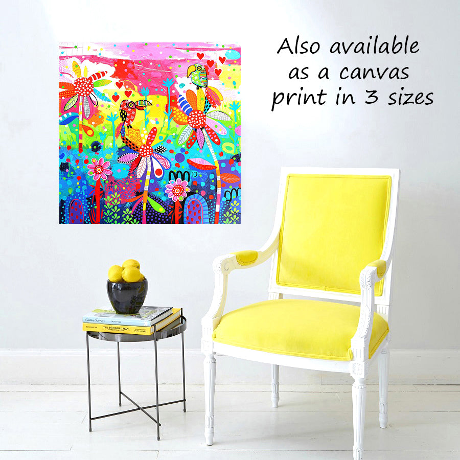 Canvas Wall Art - Sunflower Song