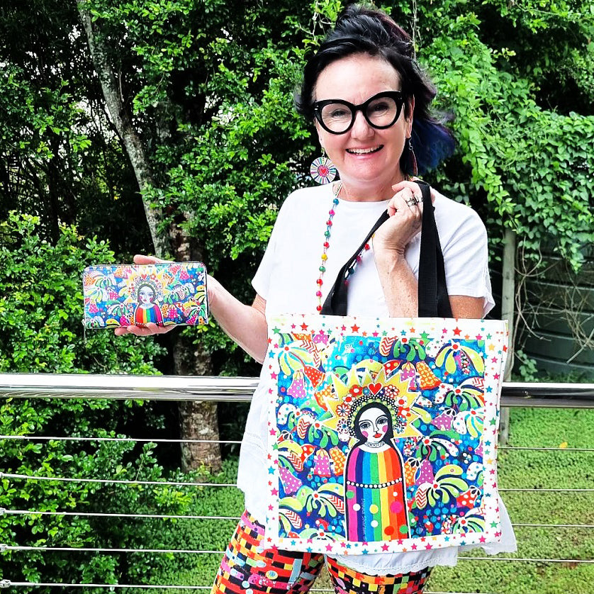 Angel Trumpet Wallet & Tote Bag