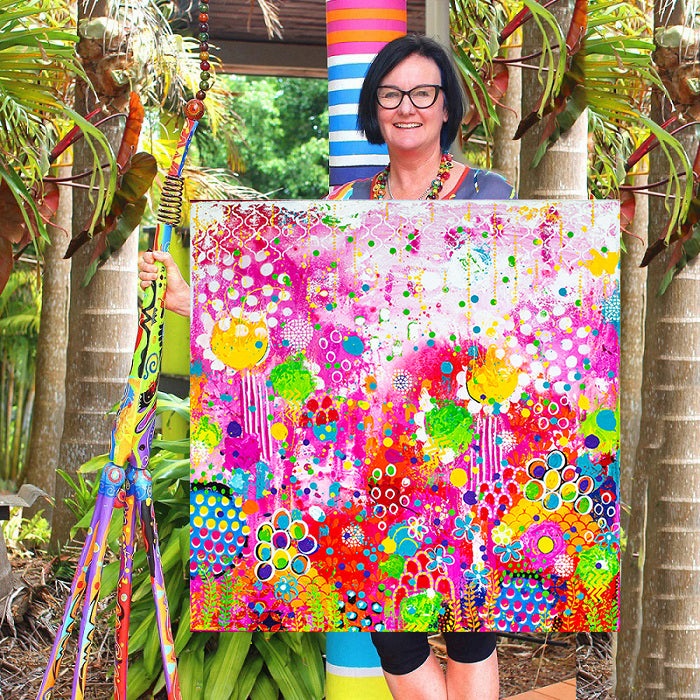 Original Painting - Pretty in Pink