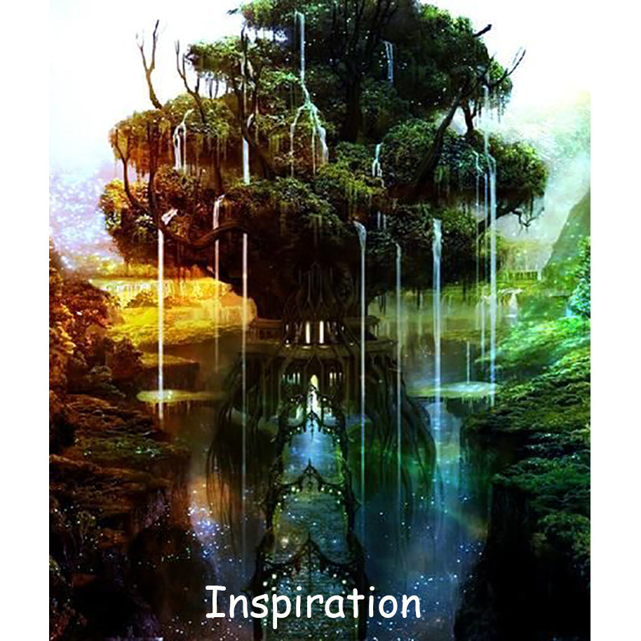 Original Painting - Temple Earth