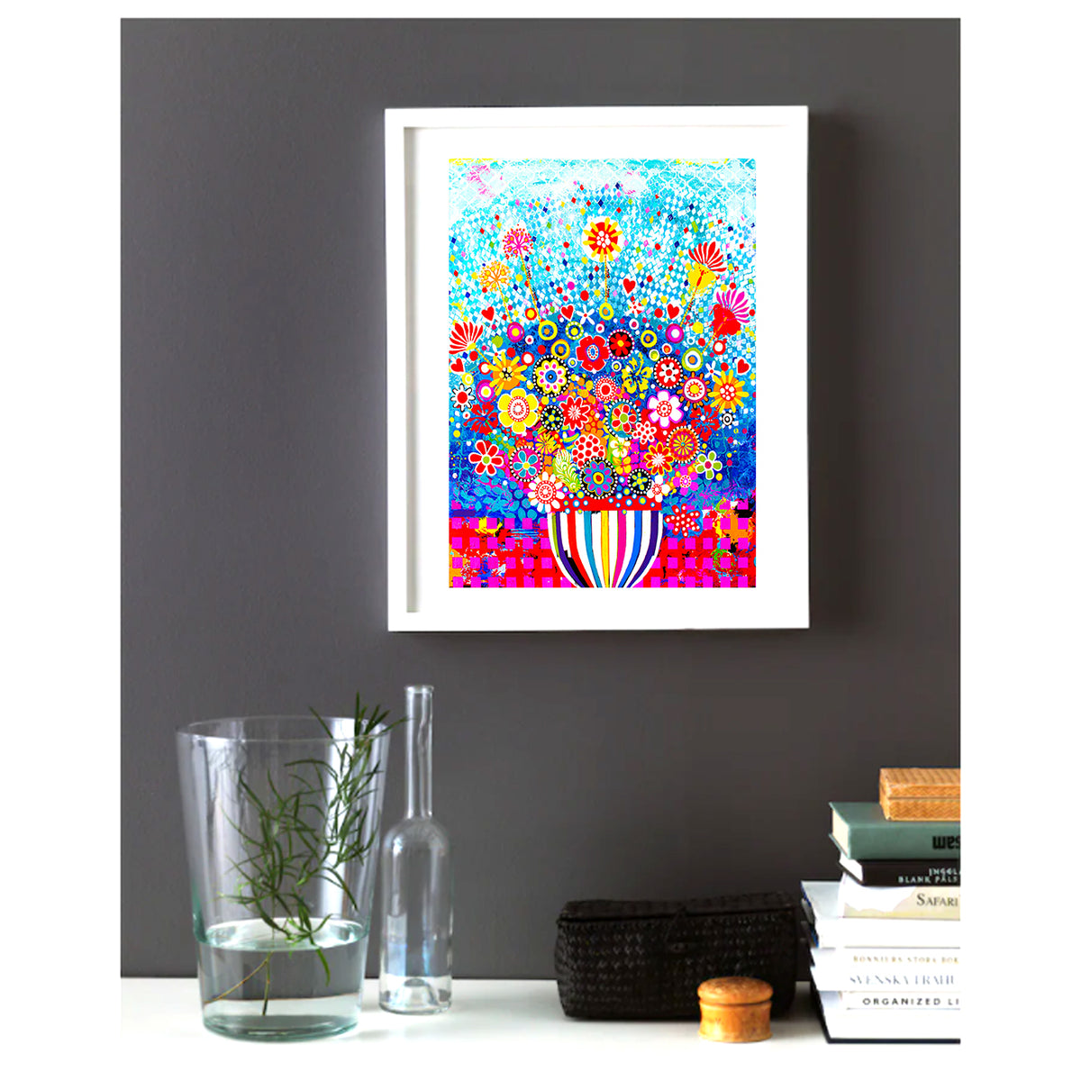 Wall Art Framed Print - Still Life with Ants