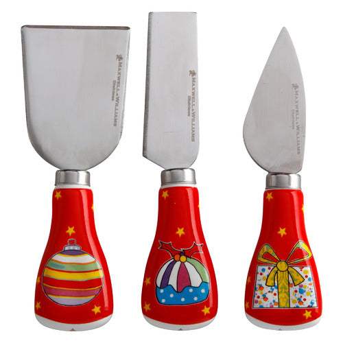 Knives & Platter Christmas Set