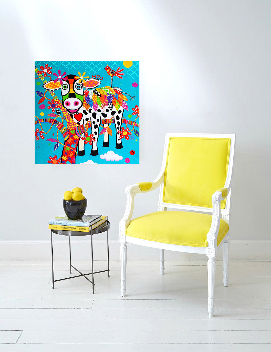 Canvas Wall Art  - Cowmooflage