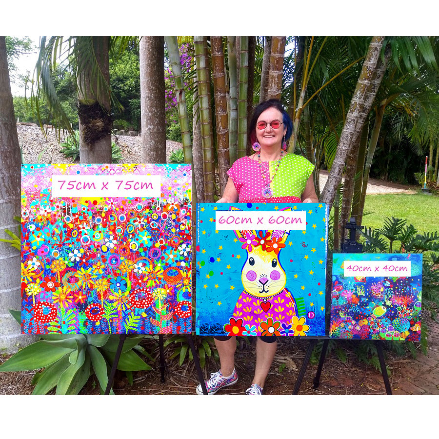 Canvas Wall Art - Towering Trio