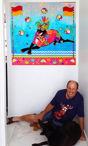 Swimming Between the Flags