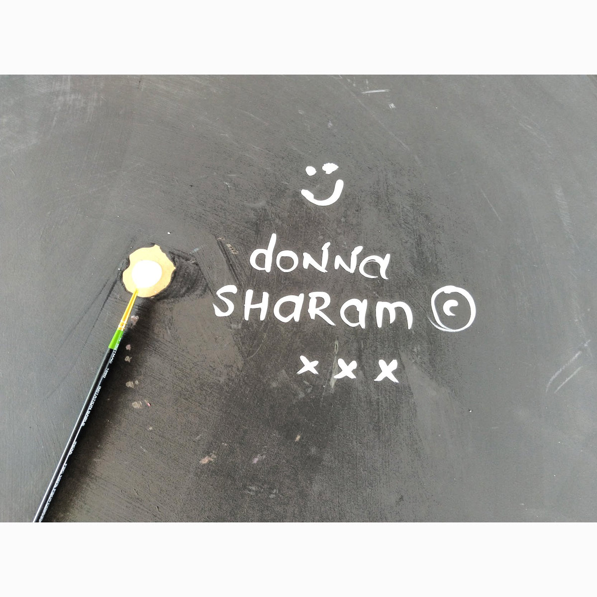 Tangiers Art Table - Hand painted