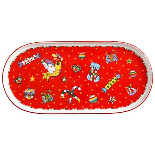 Knives & Platter Christmas Set