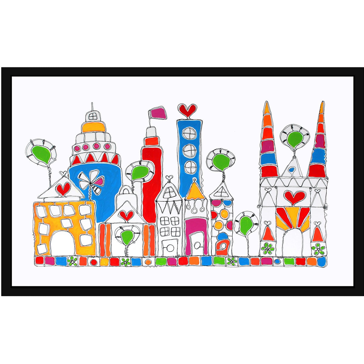 Original Drawing Urbane - Art Bik