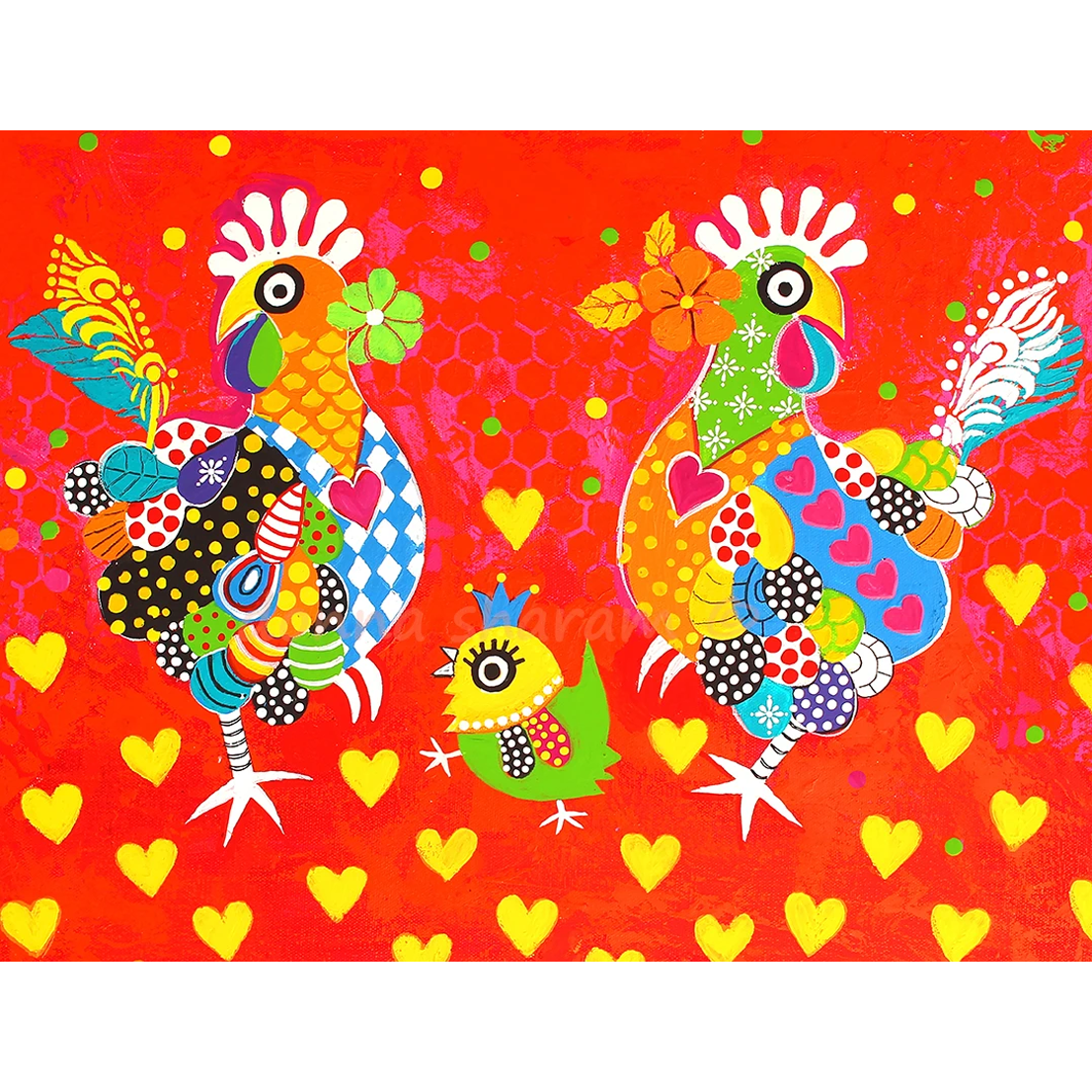 Wall Art Framed Print - Chicken Dance